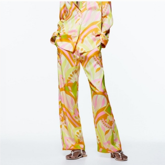 Zara Wide Leg Pant XXL - Picture 1 of 14